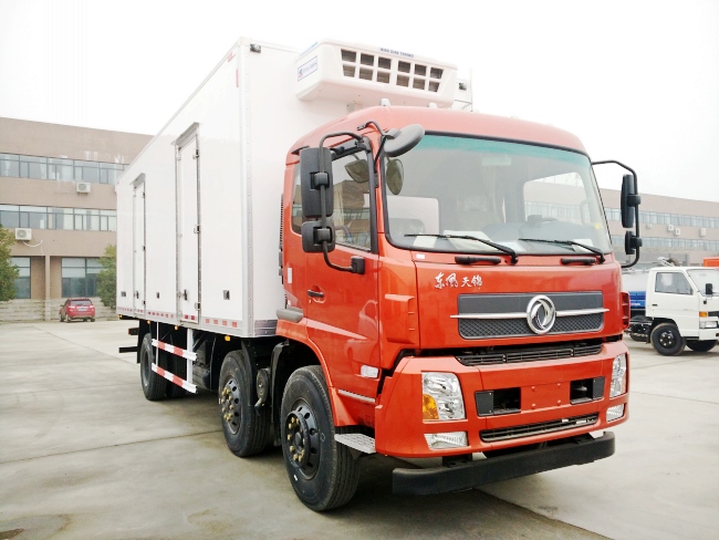 (厢长8.6米)东风三轴冷藏车
