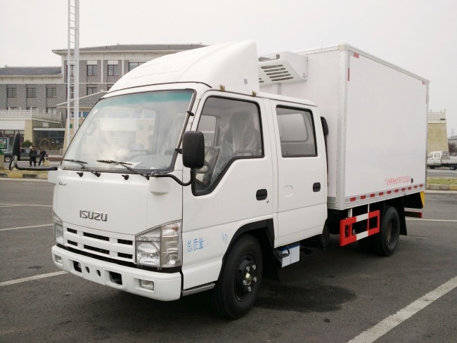 (厢长3.15米)五十铃双排冷藏车