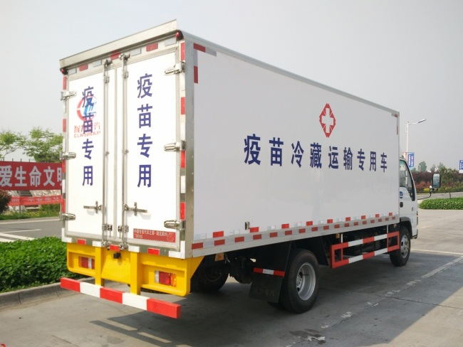 (厢长5.1米)五十铃600P冷藏车