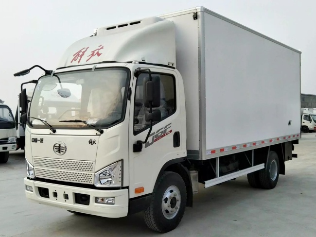 (厢长5.2米)解放J6F冷藏车