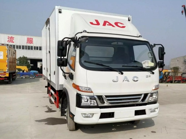 (厢长4.2米)江淮骏铃V5冷藏车